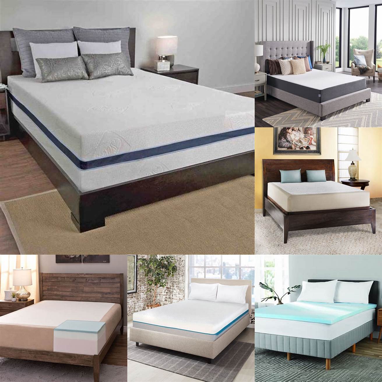 Customization Memory foam beds come in a variety of firmness levels so you can choose one that works best for your sleeping preferences