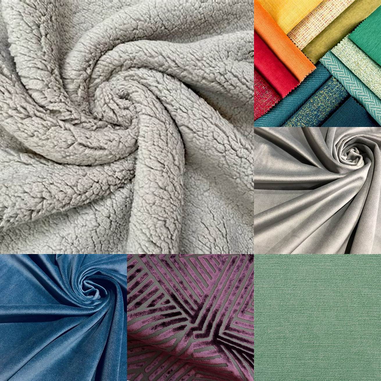 Fabric - Fabric upholstery is soft and comfortable and comes in a wide range of colors and patterns