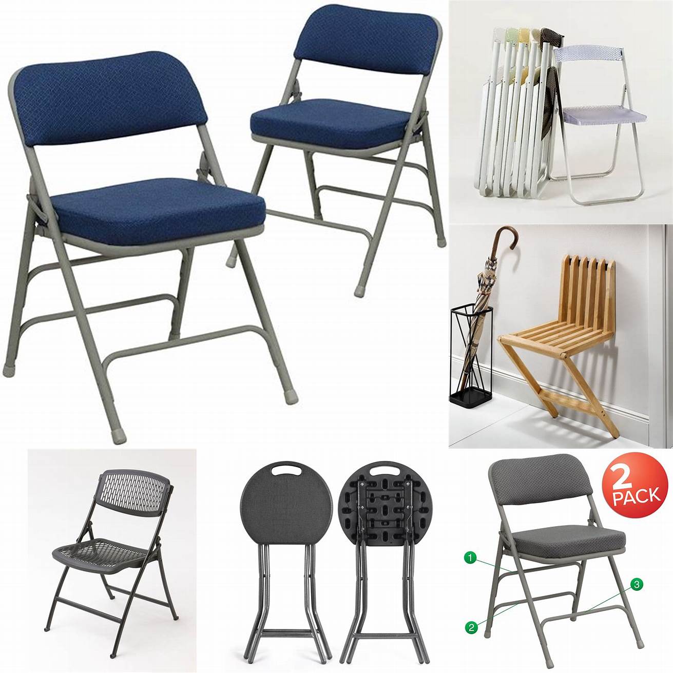 Folding chairs are great for small spaces that need extra seating options They can be easily stored when not in use saving valuable floor space