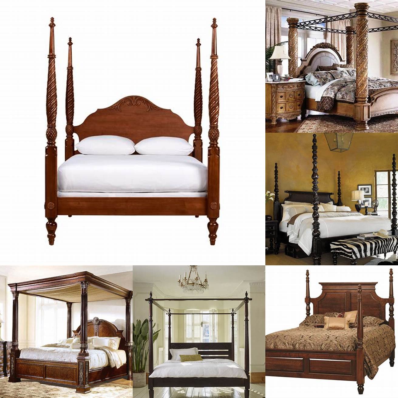 Four-Poster Bed Posts