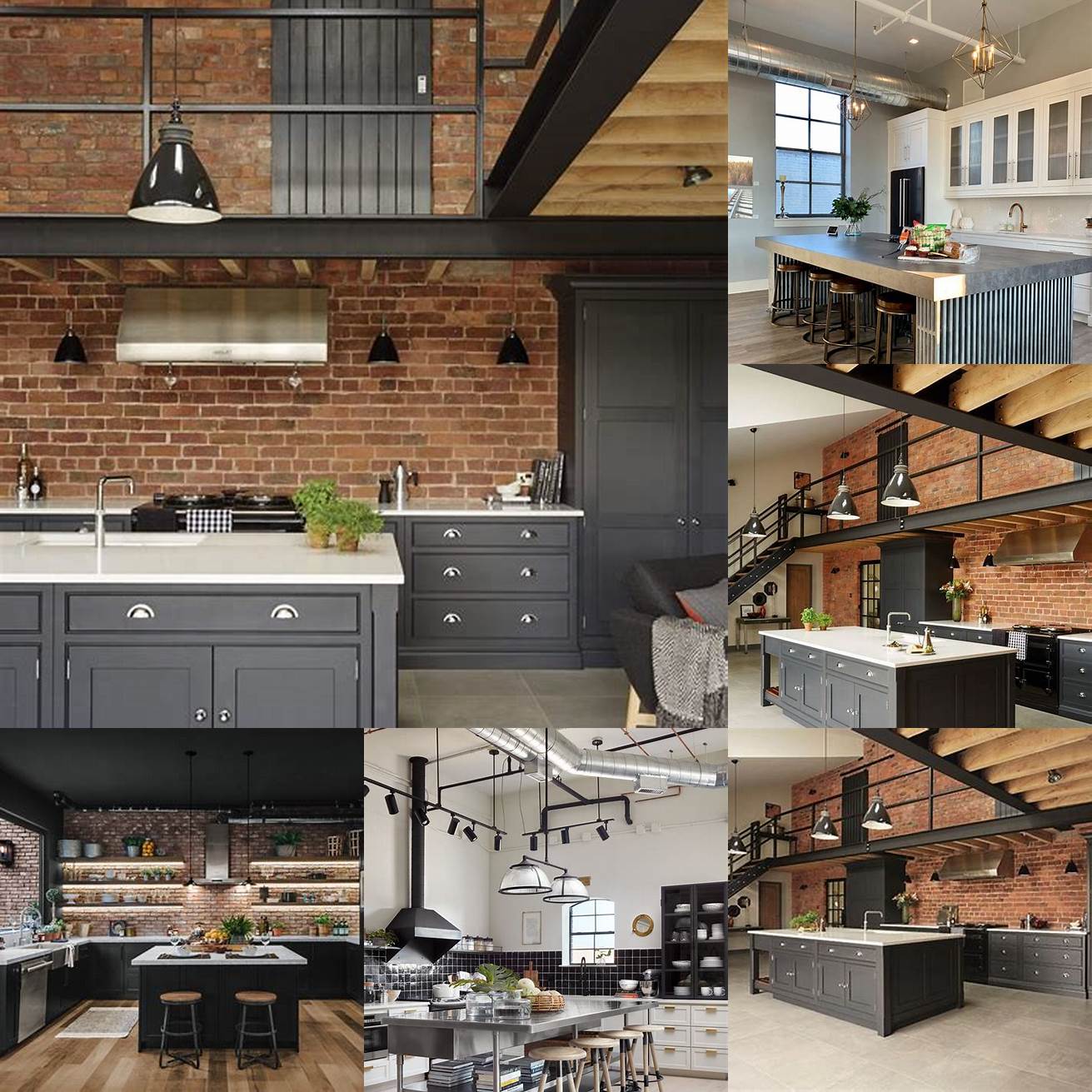 High-quality appliances in an industrial kitchen