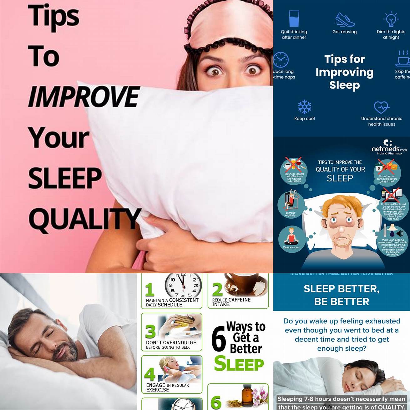 Improved sleep quality