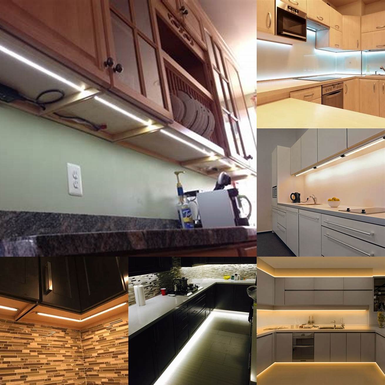LED strip lighting a practical choice for under-cabinet lighting