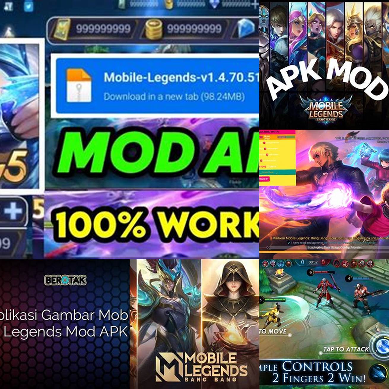 Langkah 2 Download aplikasi mobile legends mod