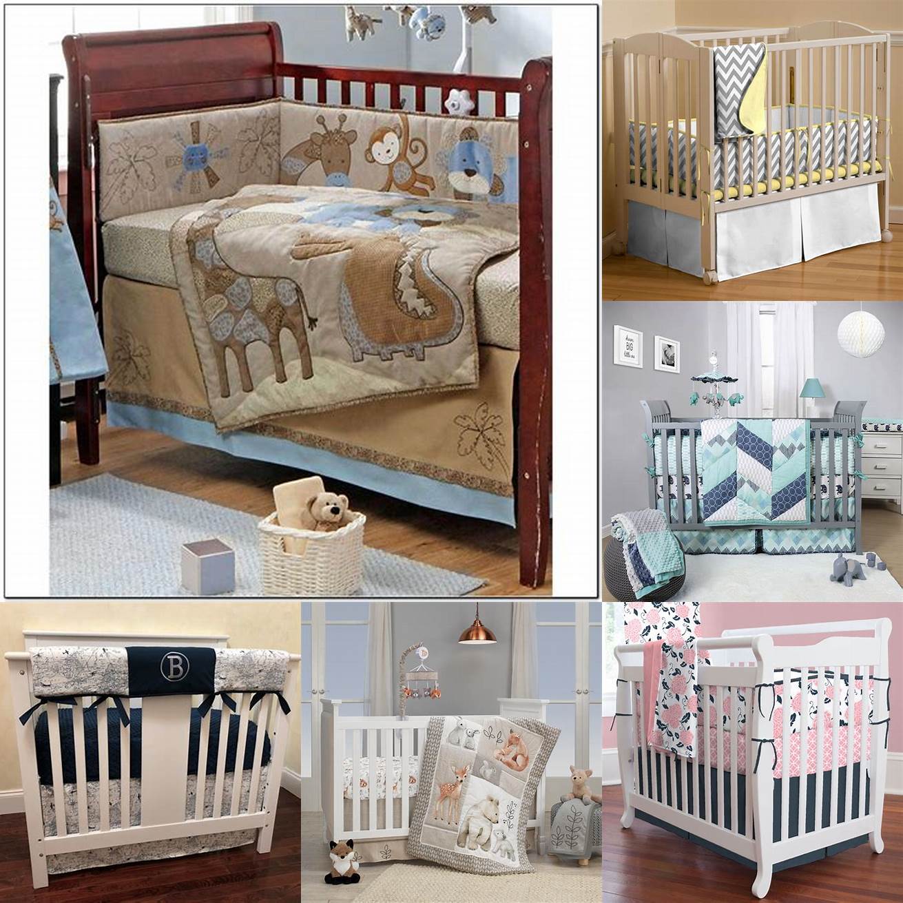 Mini Crib Bedding Sets Mini crib bedding sets are designed for use with mini cribs which are smaller than standard cribs They usually include a fitted sheet a skirt and a small blanket or quilt