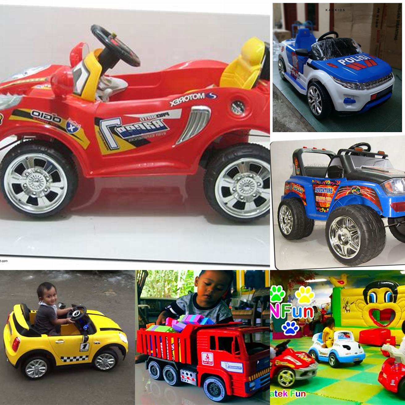 Mobil Mobilan Anak Dengan Rem