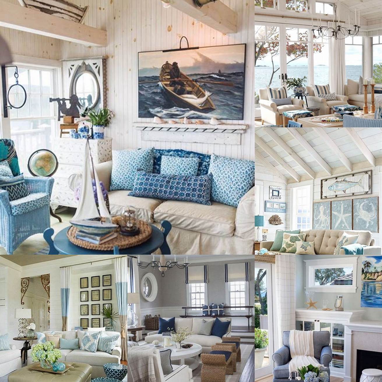 Nautical decor may not work well with more traditional or modern decor styles