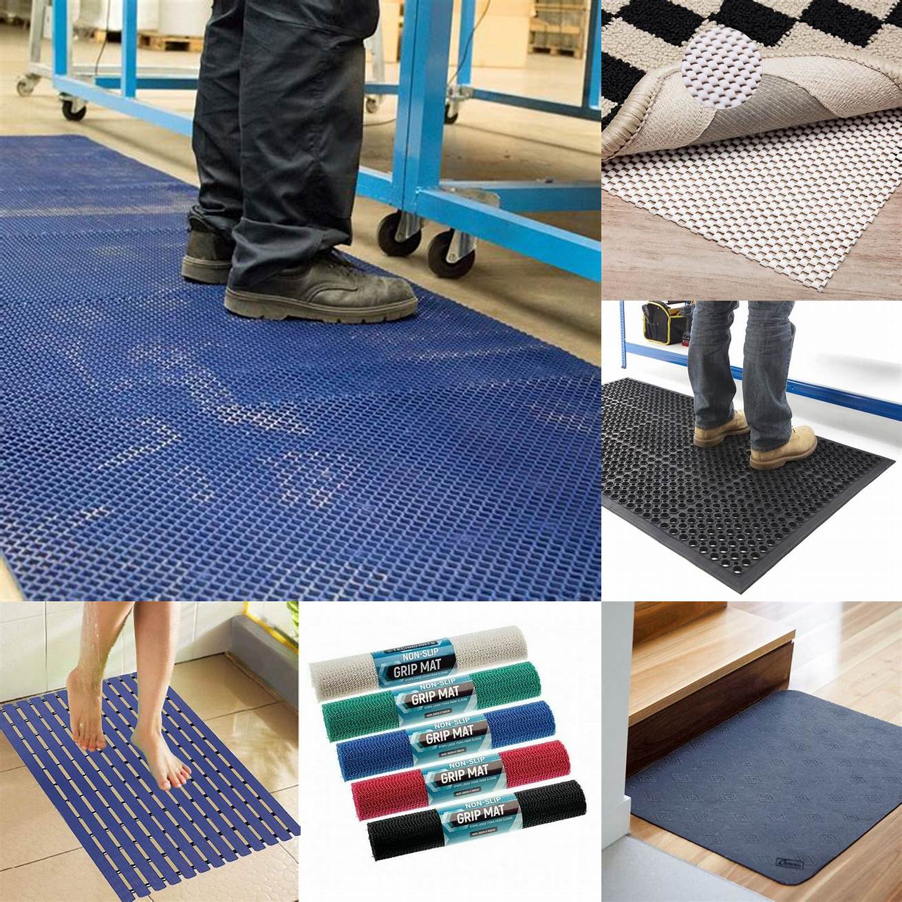 Non-slip mats - Non-slip mats are designed to prevent slips and falls They have a textured surface that provides traction even when wet