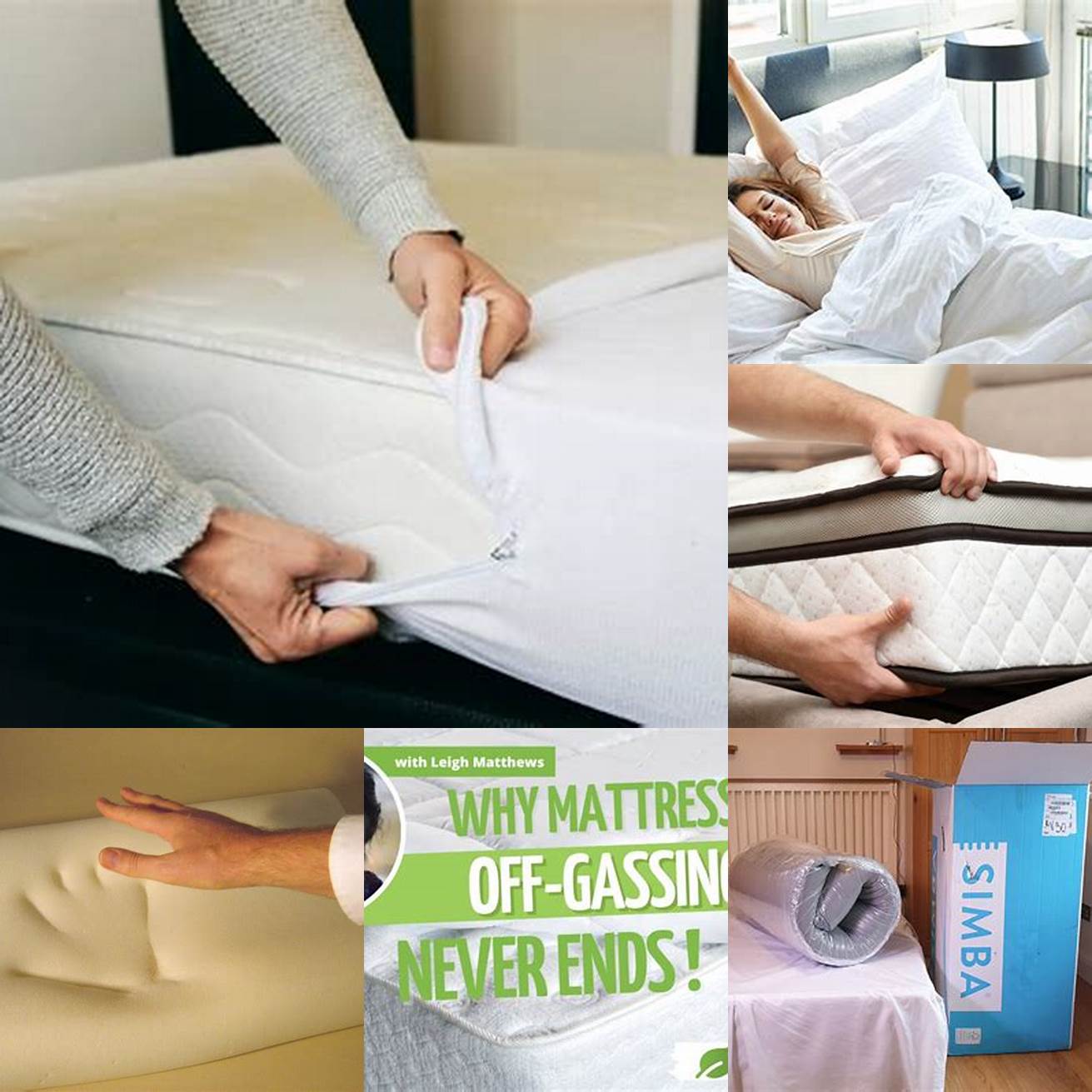 Off-gassing Some memory foam beds emit a chemical odor when first unpacked which can be unpleasant and even cause respiratory issues for some people