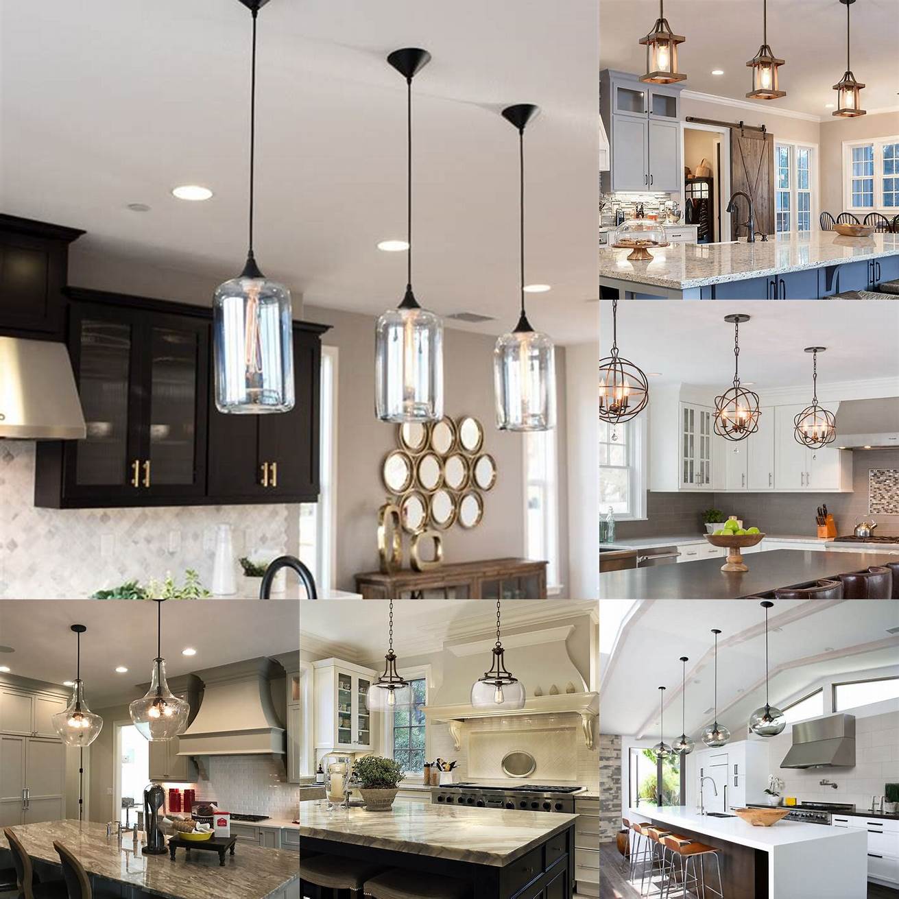 Pendant lights a stylish way to add some light to your kitchen