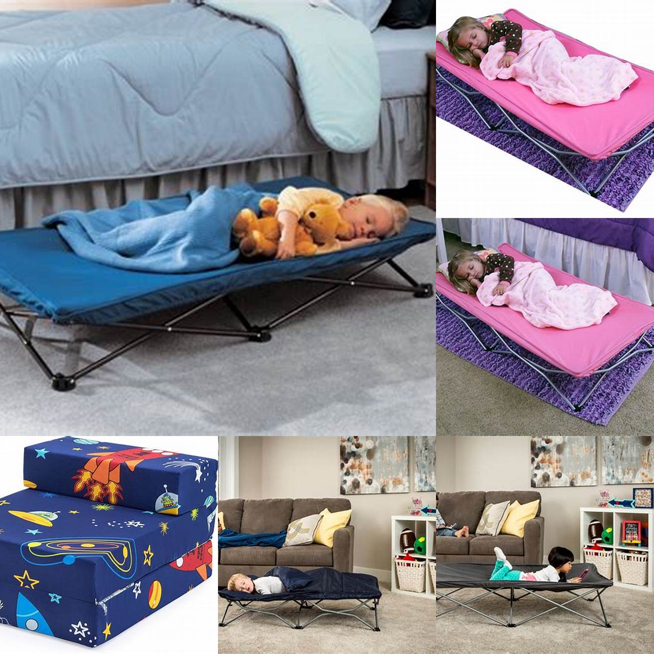 Portable bed for kids