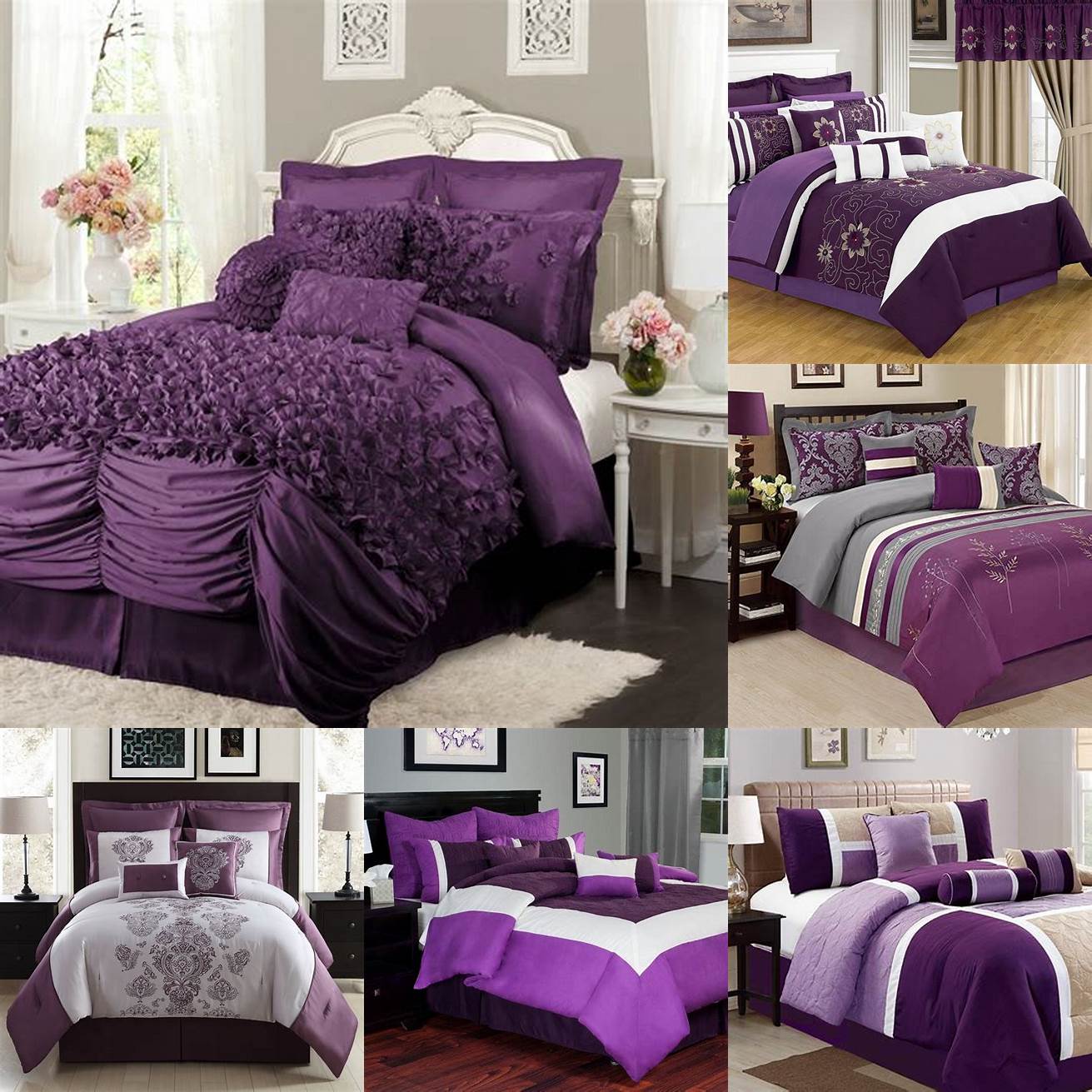 Purple Bedding
