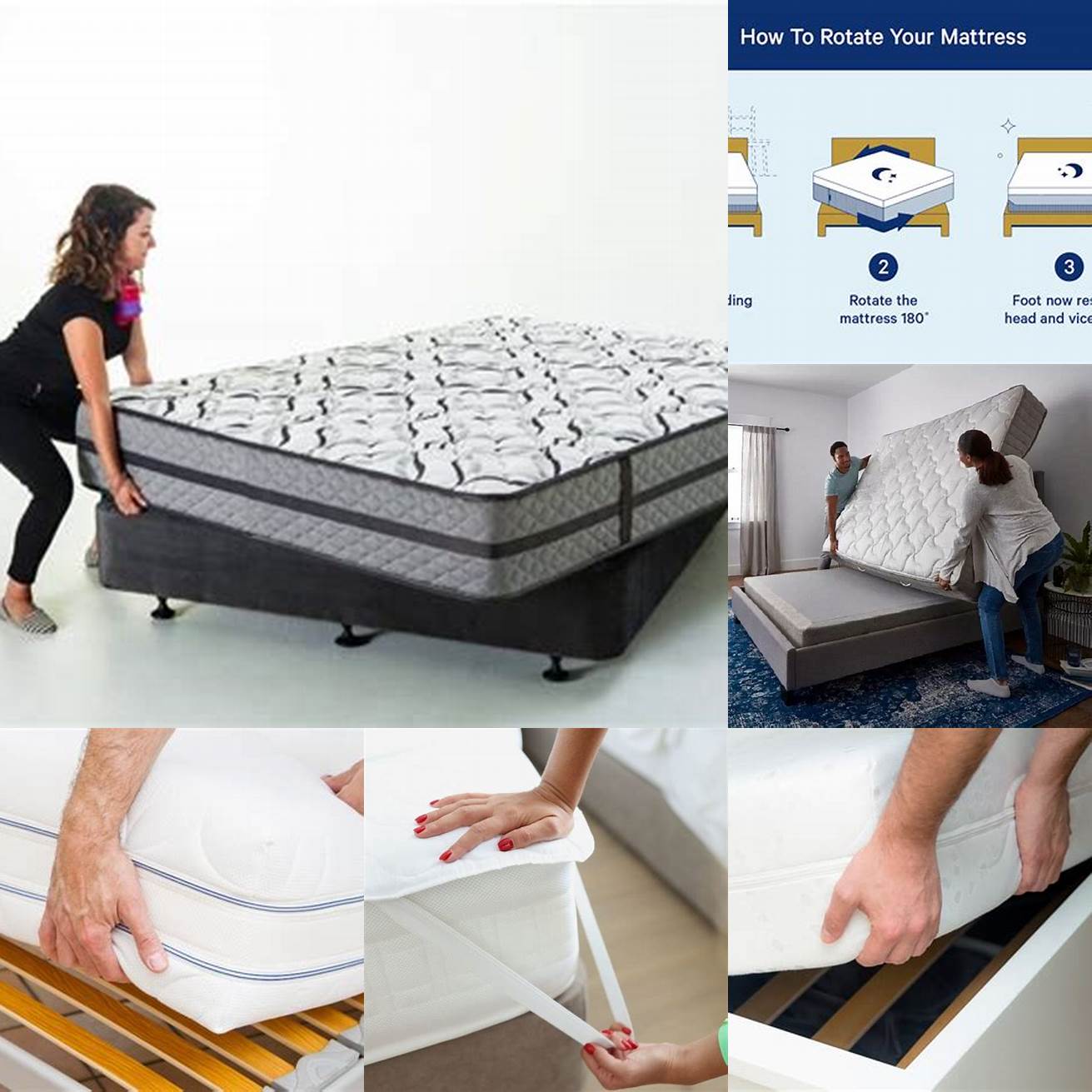 Rotate your mattress regularly to ensure even wear and tear