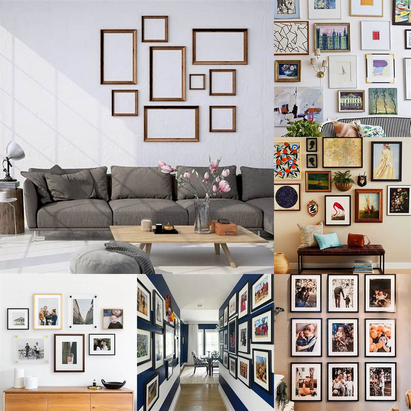 Showcase your individual style with a personalized gallery wall