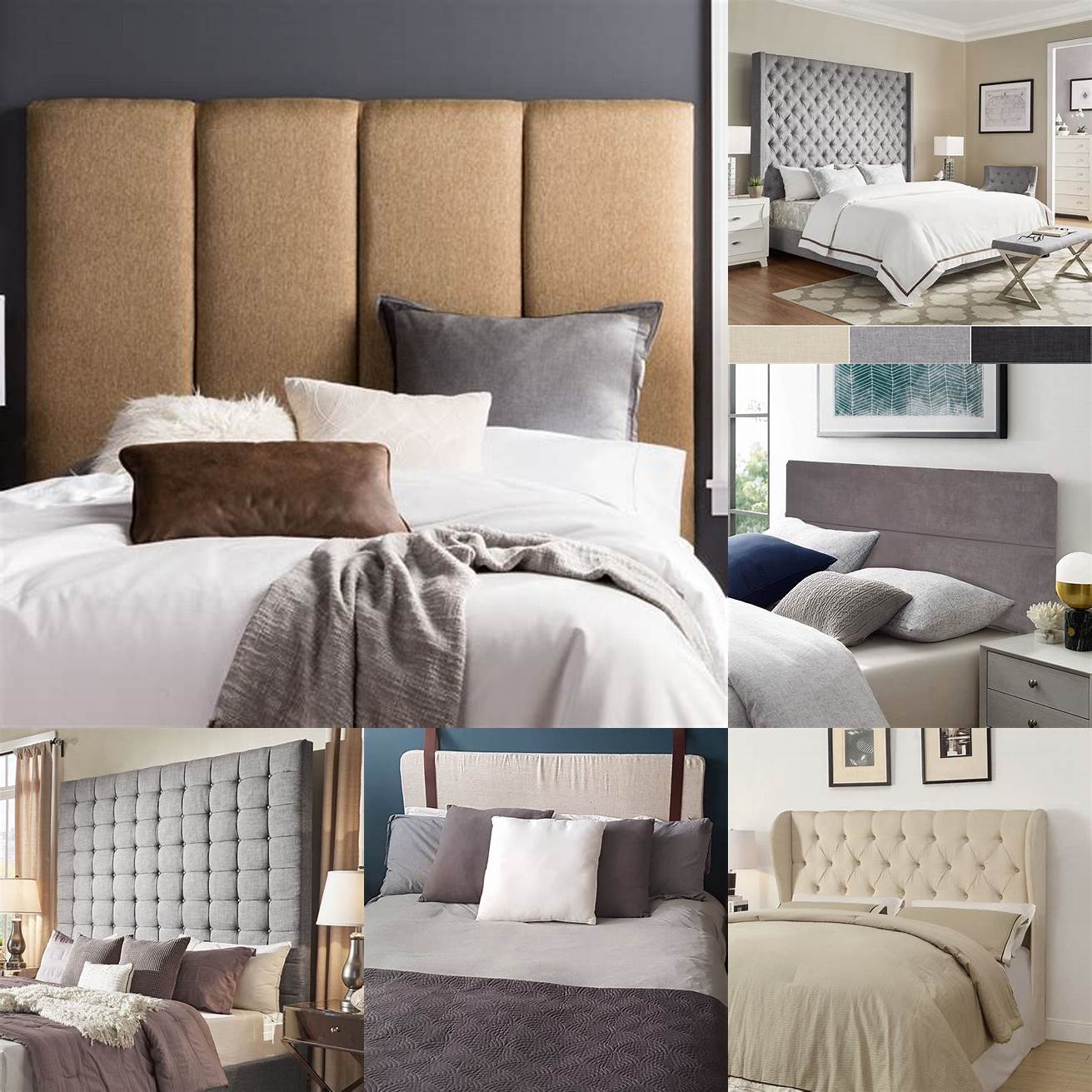 Soundproofing - The cushioned headboards on upholstered beds can help to absorb sound making them a good choice for those who live in noisy households