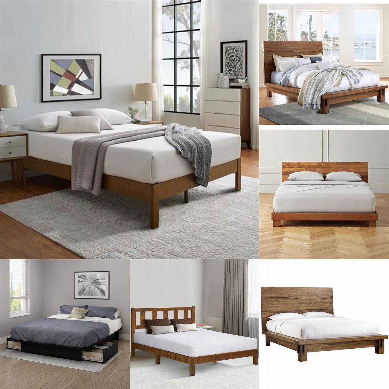 Sturdiness Platform beds are sturdier than traditional beds because they have a solid base that supports the mattress