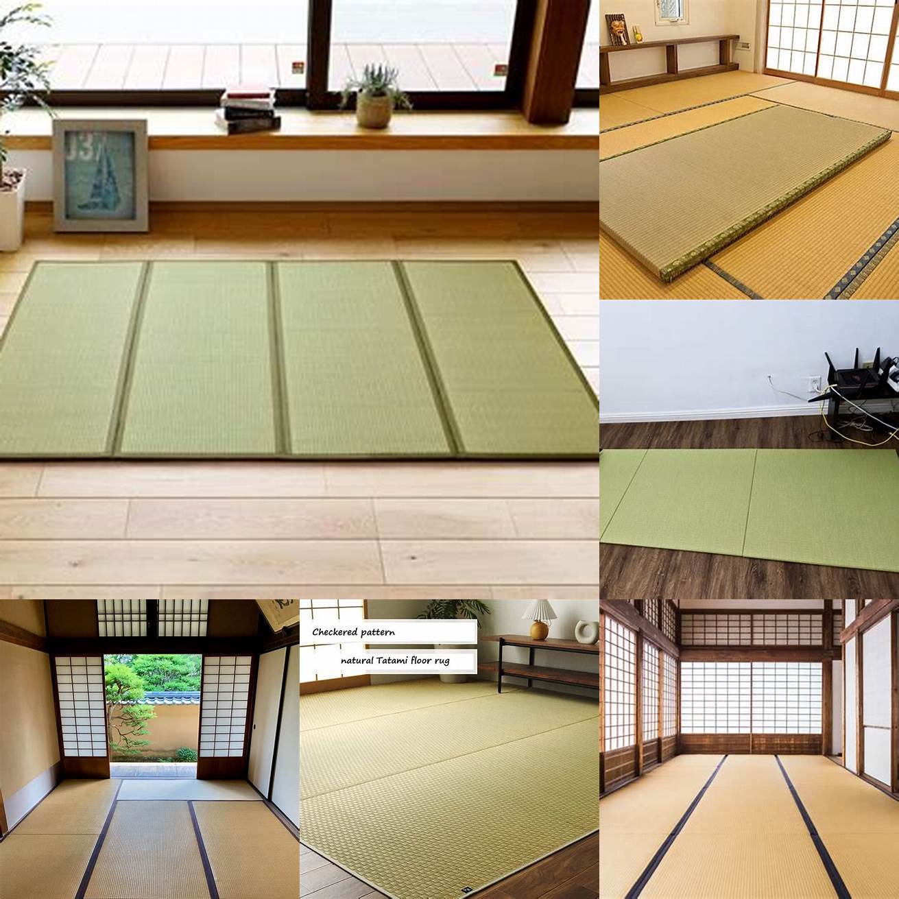 Tatami mat flooring