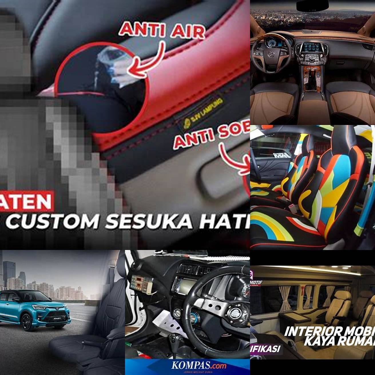 Ubah interior mobil