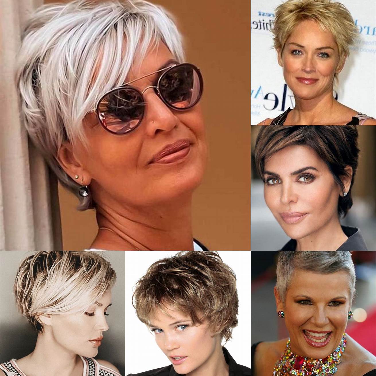 Une coupe de cheveux courte et lisse peut être facile à entretenir et flatteuse pour les femmes de 50 ans
