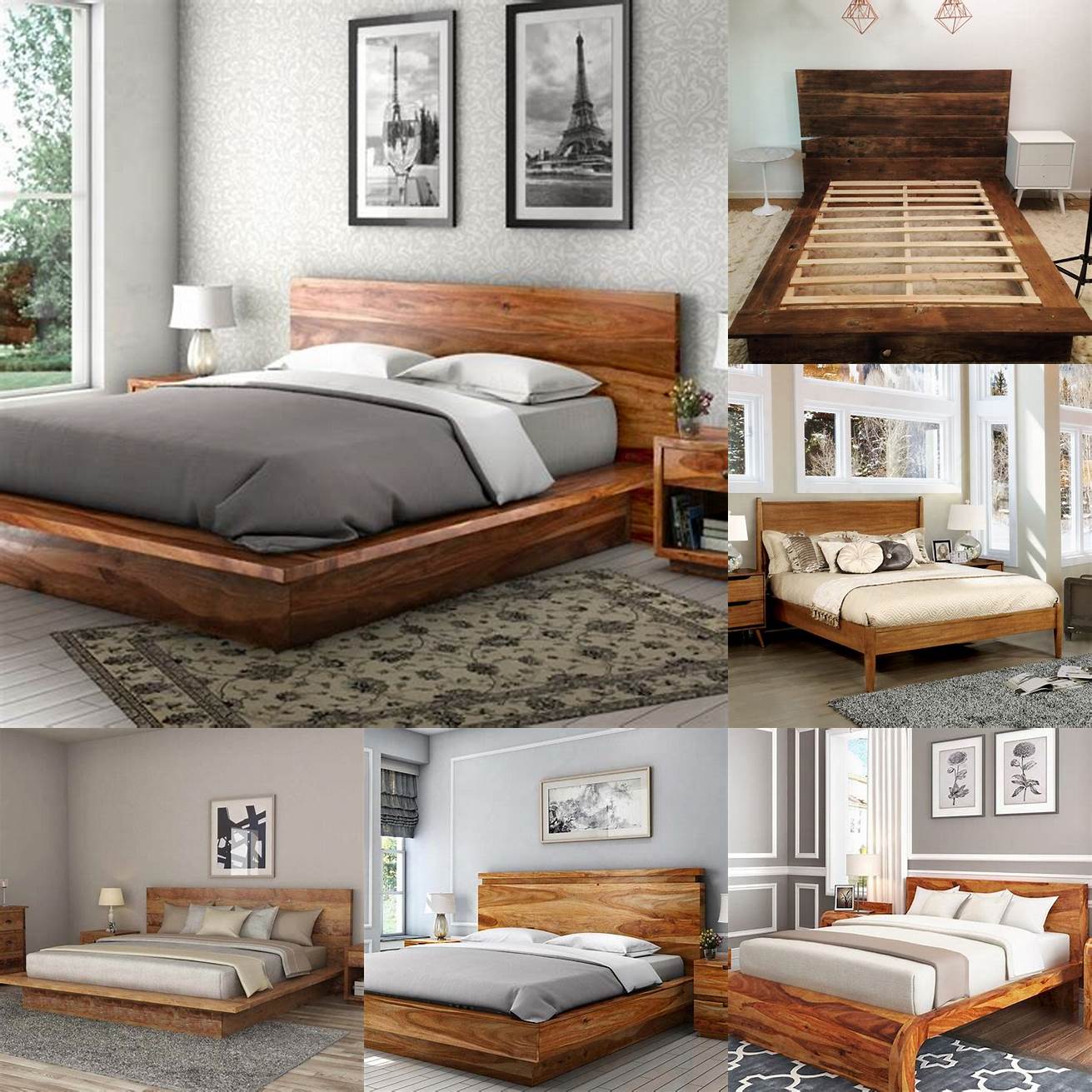 Wooden Bed Platforms