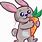 Animated Bunny Clip Art
