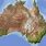 Australia Map Background