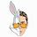 Bad Bunny Bugs Bunny SVG