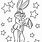 Bugs Bunny Adult Coloring Pages