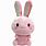 Bunny Rabbit Pink Plush