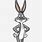 Cartoon Characters Drawings Bugs Bunny