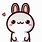 Cute Anime Chibi Bunny