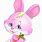 Cute Easter Bunny Rabbit Clip Art