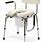 Drop Arm Commode Chair