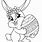 Easter Bunny Coloring Printable