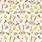 Easter Bunny Pattern Background