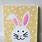 Easy Easter Bunny Painting