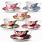 Floral Tea Cups and Saucers