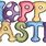 Happy Easter Sign Clip Art