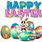 Happy Easter with Bunny