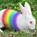 Rainbow Easter Bunny