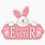 Small Happy Easter Clip Art