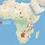 African Wild Dog Map