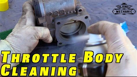 how to clean throttle body image