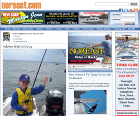 Noreast Fishing Report Logo