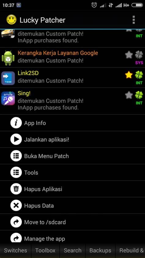 lucky patcher tanpa root