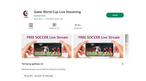 Kelebihan Aplikasi Live Piala Dunia