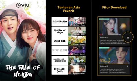 Aplikasi Nonton Film Korea di Indonesia notifikasi