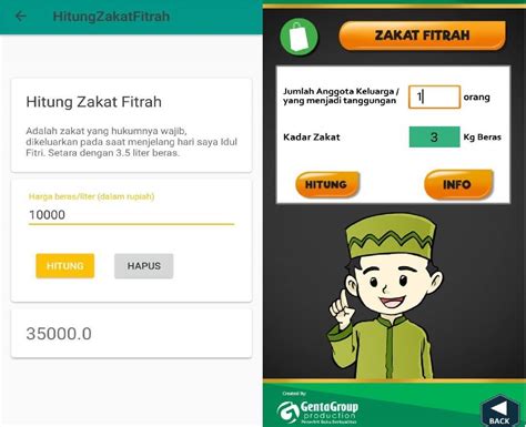 Aplikasi Zakat Fitrah