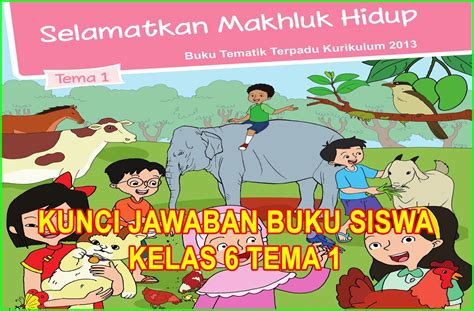 Buku Tema 1 Kelas 6 Kunci Jawaban