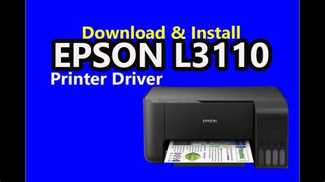 Cara Install Driver Printer Epson L3110